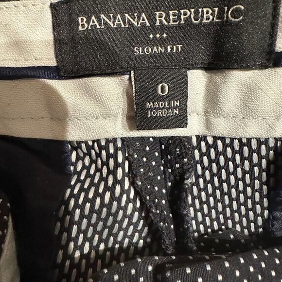 Banana Republic Size 0 Sloan Crop Pant Polka Dot Fairy Whimsygoth Work Office - Picture 7 of 9